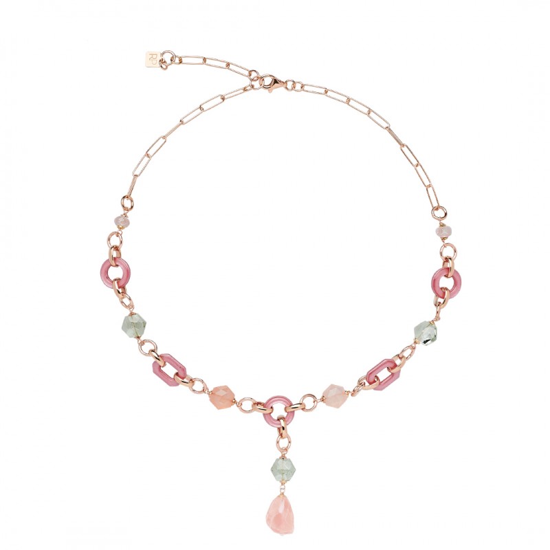 Collana in argento Rosso Prezioso NOUVELLE VAGUE MON AMOUR | De Wrachien Gioielli Collana in argento Rosso Prezioso NOUVELLE VAGUE MON AMOUR | De Wrachien Gioielli