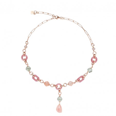 Collana in argento Rosso Prezioso NOUVELLE VAGUE MON AMOUR | De Wrachien Gioielli