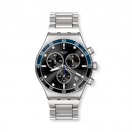 Orologio Swatch DARK BLUE IRONY | De Wrachien Gioielli