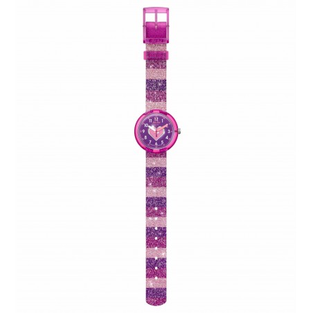 Orologio Flik Flak STRIPY GLITTER FPNP127 | Wrachien Gioielli