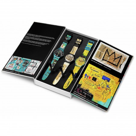 Set Swatch SWATCH X JEAN-MICHEL BASQUIAT TRIPTYCH SZS39 | De Wrachien Gioielli