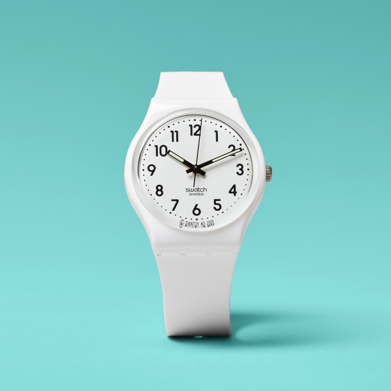 アナログ腕時計 SWATCH [Head office] JUST WHITE SOFT SO28W107S14 SO28W107-S14 - JUST WHITE SOFT - Swatch® United States