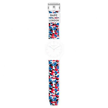 Cinturino Originale Swatch SWATCH X BAPE CONDUIT STREET ASO27Z706 | De Wrachien Gioielli