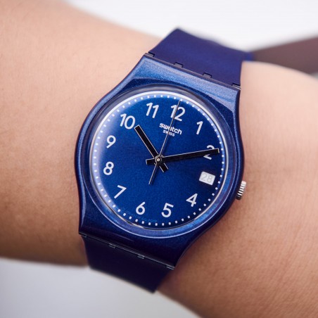 Orologio Swatch Original Gent SILVER IN BLUE GN416 | De Wrachien Gioielli