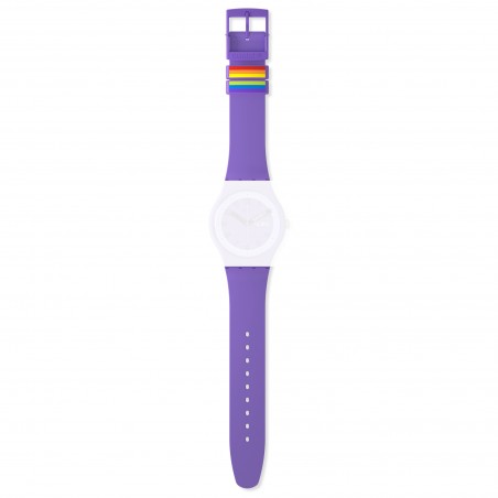 Cinturino Swatch New Gent PROUDLY VIOLET ASO29V700  | De Wrachien Gioielli