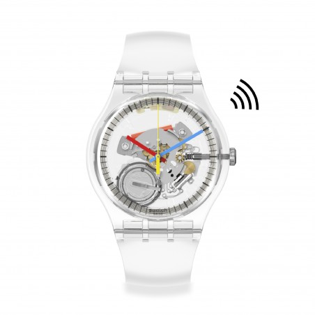 Orologio Swatch New Gent CLEARLY NEW GENT PAY SO29K115-5300| De Wrachien Gioielli