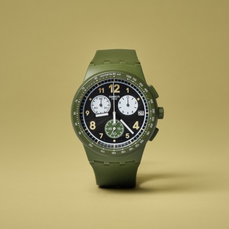 Orologio Swatch NOTHING BASIC ABOUT GREEN SUSG406 | De Wrachien Gioielli