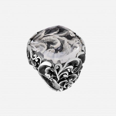 Anello Maria e Luisa in argento | De Wrachien Gioielli