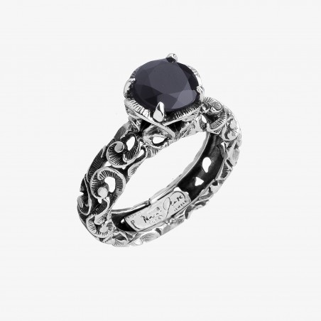 Anello Maria e Luisa in argento | De Wrachien Gioielli