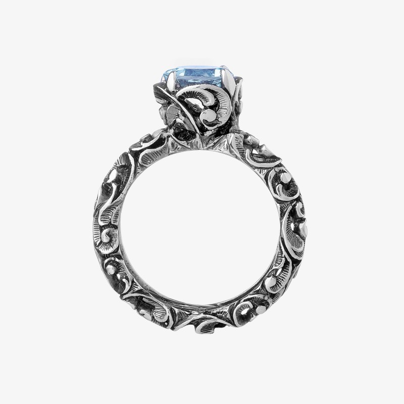 Anello Maria e Luisa in argento | De Wrachien Gioielli