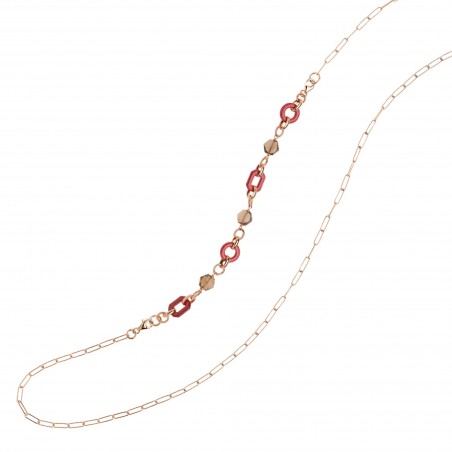 Collana-Bracciale in argento Rosso Prezioso NOUVELLE VAGUE MON AMOUR | De Wrachien Gioielli