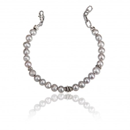 Bracciale in argento Giacomo Burroni | De Wrachien Gioielli