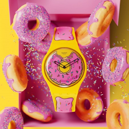 Orologio Swatch x The Simpsons SECOND OF SWEETNESS | Gioielleria De Wrachien
