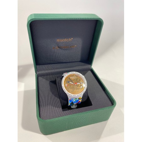 SWATCH X BAPE TOKYO WHITE MULTI CAMO