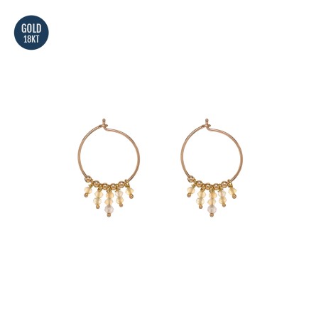 Orecchini in oro 18 kt ALISIA | De Wrachien Gioielli