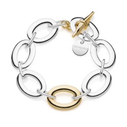 BRACCIALE BICOLORE IN BRONZO BRACCIALE BICOLORE IN BRONZO