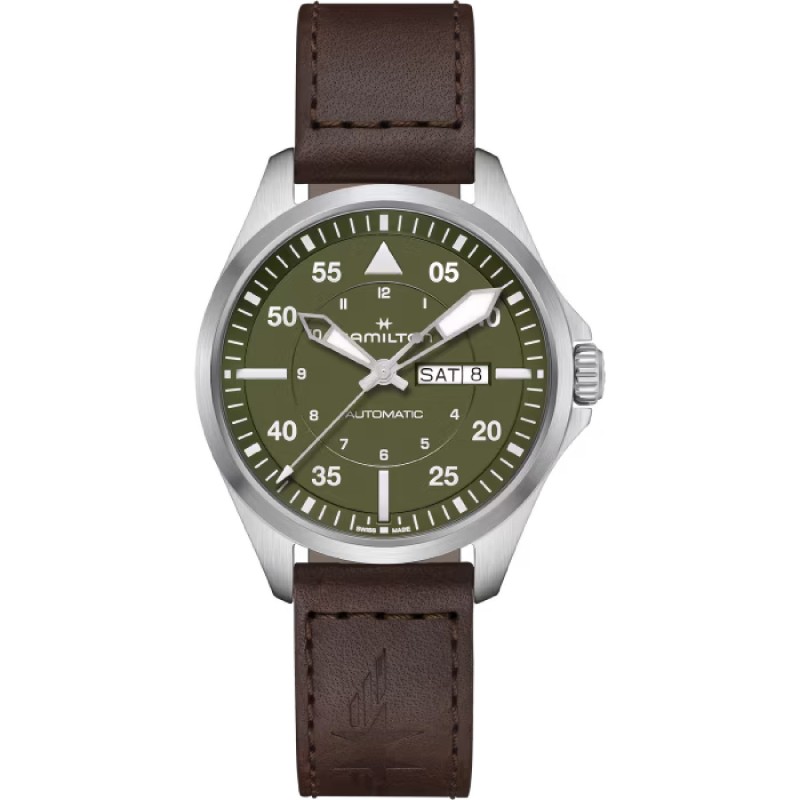 KHAKI AVIATION PILOT AUTO 42mm