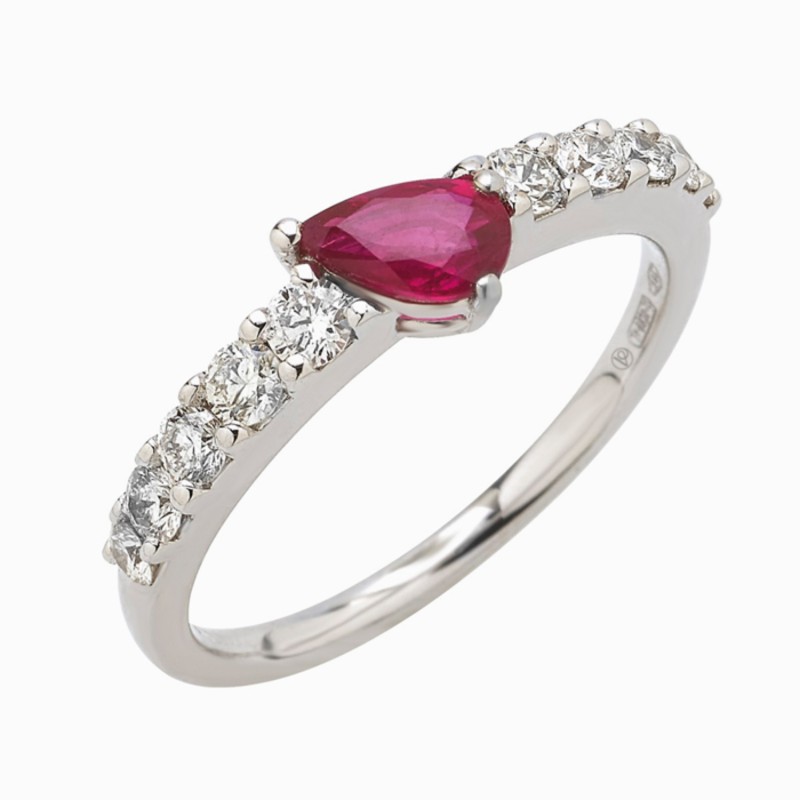 Anello Valentina Callegher in oro e diamanti | De Wrachien Gioielli Anello Valentina Callegher in oro e diamanti | De Wrachien Gioielli