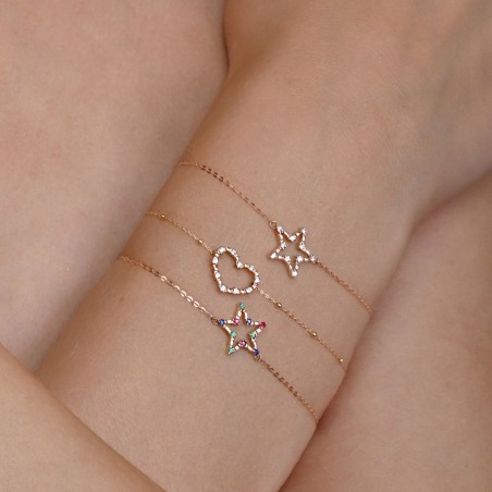 Maman et Sophie Bracciale Aurum con diamanti BRMCR1RB | De Wrachien Gioielli