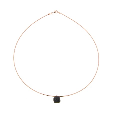 Collana Pesavento in argento e polvere di diamanti | De Wrachien  Gioielli