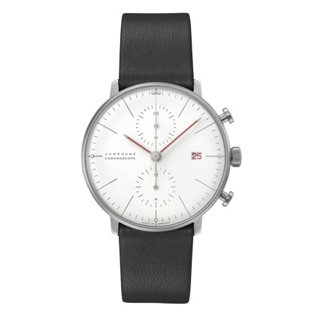Orologio Junghans Max Bill Bauhaus Chronoscope 27/4303.02 | De Wrachien Gioielli