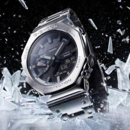 Orologio G-Shock OCTAGONAL METAL GM-B2100D-1A | De Wrachien Gioielli