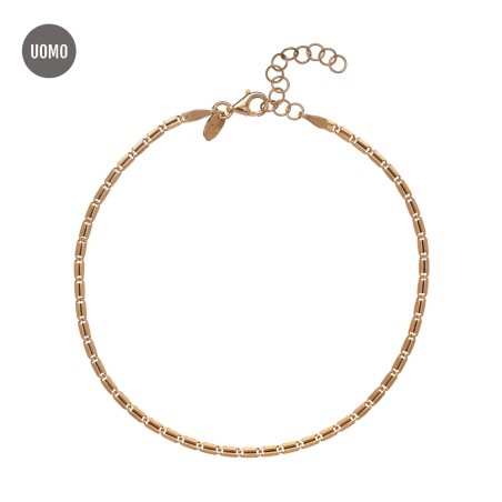 Bracciale in argento Alisia Uomo | De Wrachien Gioielli