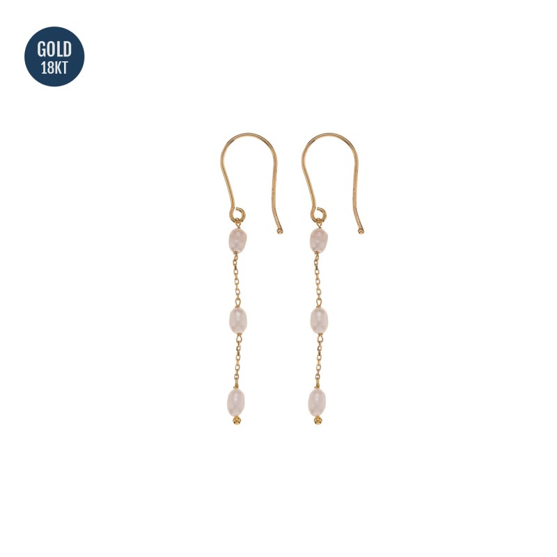 SINGULARU Orecchini Starfish Blue A Cerchio | Acciaio Placcato Oro 18kt E Ceramica | Gioielli Donna