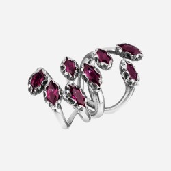 Anello Maria e Luisa in argento | De Wrachien Gioielli