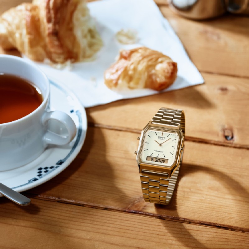 Orologio Casio VINTAGE EDGY AQ-230GA-9DMQ | De Wrachien Gioielli