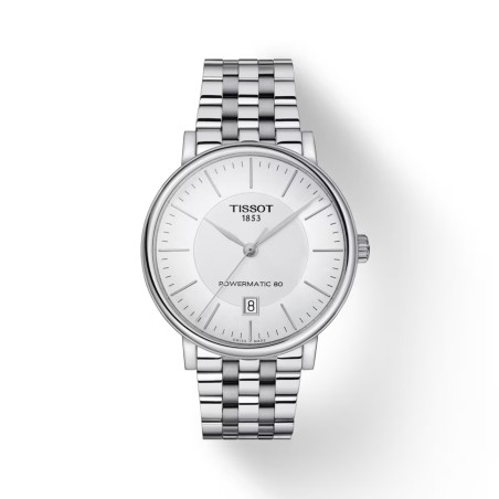 Orologio TISSOT CARSON PREMIUM POWERMATIC80 T1224071103100 | De Wrachien Gioielli