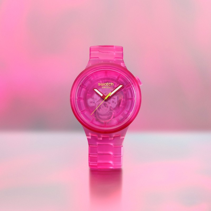 アナログ腕時計 SWATCH [Headquarters] Colors of Joy PINK JOY SB05P102 PINK JOY - SB05P102 | Swatch® United States