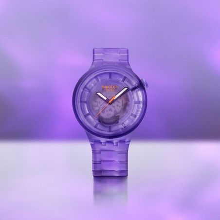 Orologio Swatch Big Bold PURPLE JOY SB05V103 | De Wrachien Gioielli