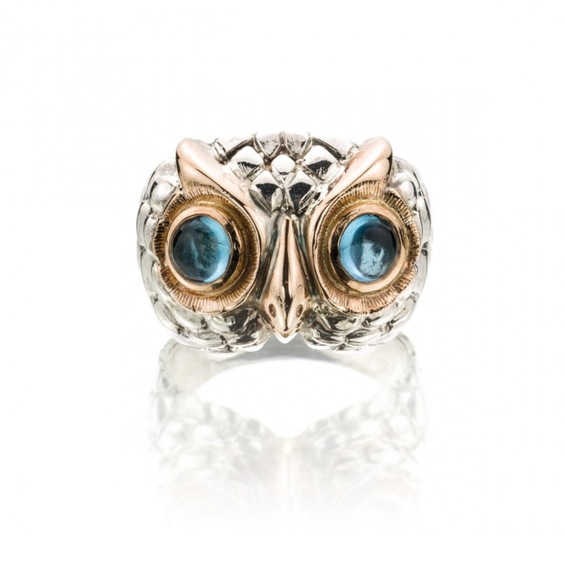 Anello de'Nobili in argento e pietre | De Wrachien Gioielli Anello de'Nobili in argento e pietre | De Wrachien Gioielli