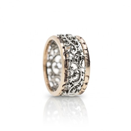 Anello de'Nobili in argento | De Wrachien Gioielli