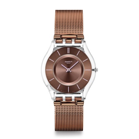 Orologio Swatch Skin MOCHA IN MIND SS08K121M | De Wrachien Gioielli