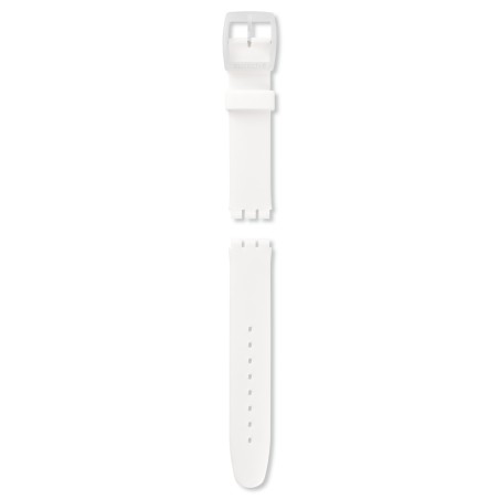 Cinturino originale Swatch Skin Chrono WHITE ASUYW001 | De Wrachien Gioielli