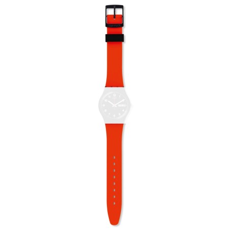 Cinturino originale Swatch Original Gent RED GRIN AGB754 | De Wrachien Gioielli