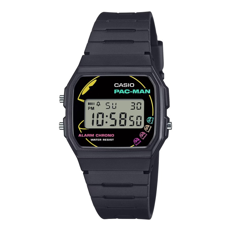 Orologio originale CASIO A500WA-7D acciaio crono luce ora mondiale vintage