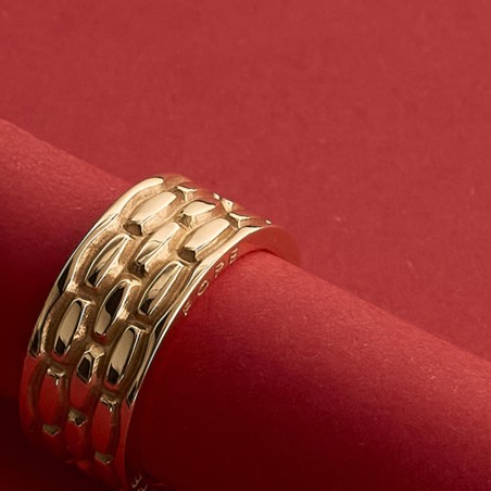 Anello Fope in oro | De Wrachien Gioielli