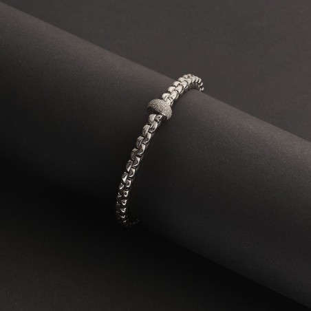 Bracciale Fope in oro e diamanti | De Wrachien Gioielli