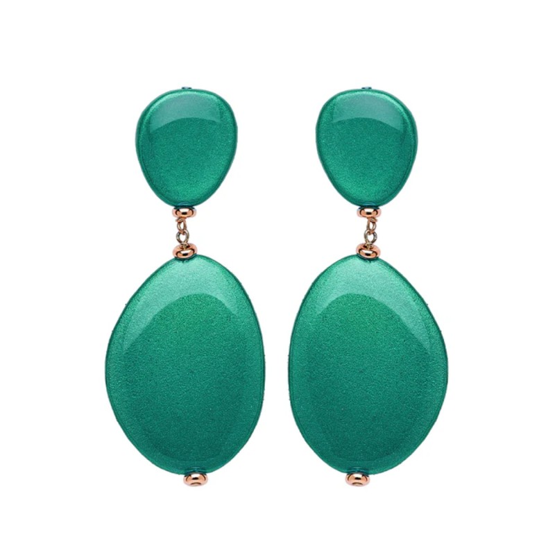 Orecchini in argento Rosso Prezioso RENO | De Wrachien Gioielli Orecchini in argento Rosso Prezioso RENO | De Wrachien Gioielli