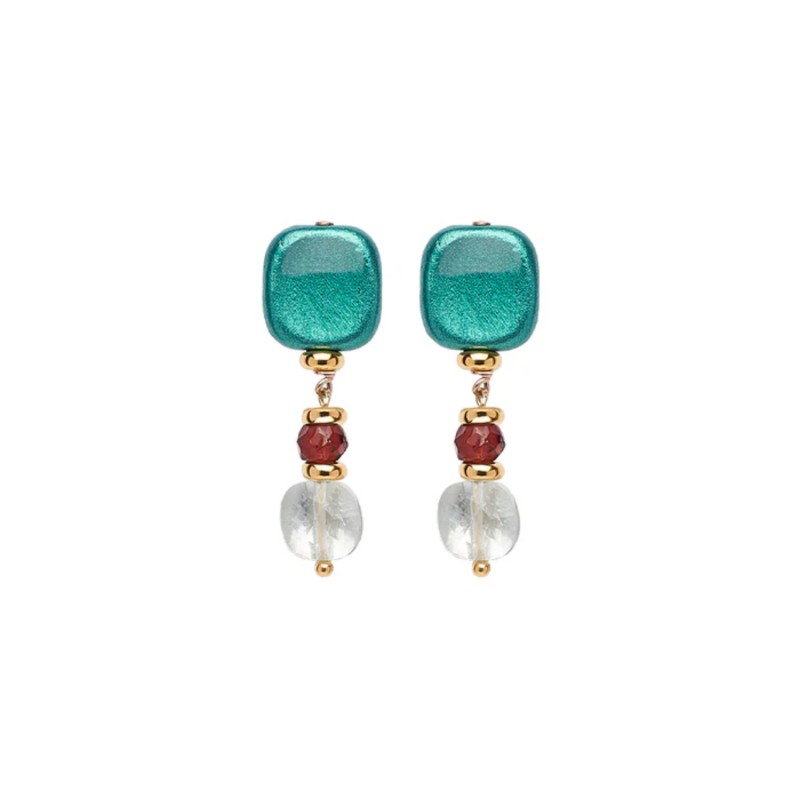Orecchini in argento Rosso Prezioso MINI MIGNON | De Wrachien Gioielli Orecchini in argento Rosso Prezioso MINI MIGNON | De Wrachien Gioielli