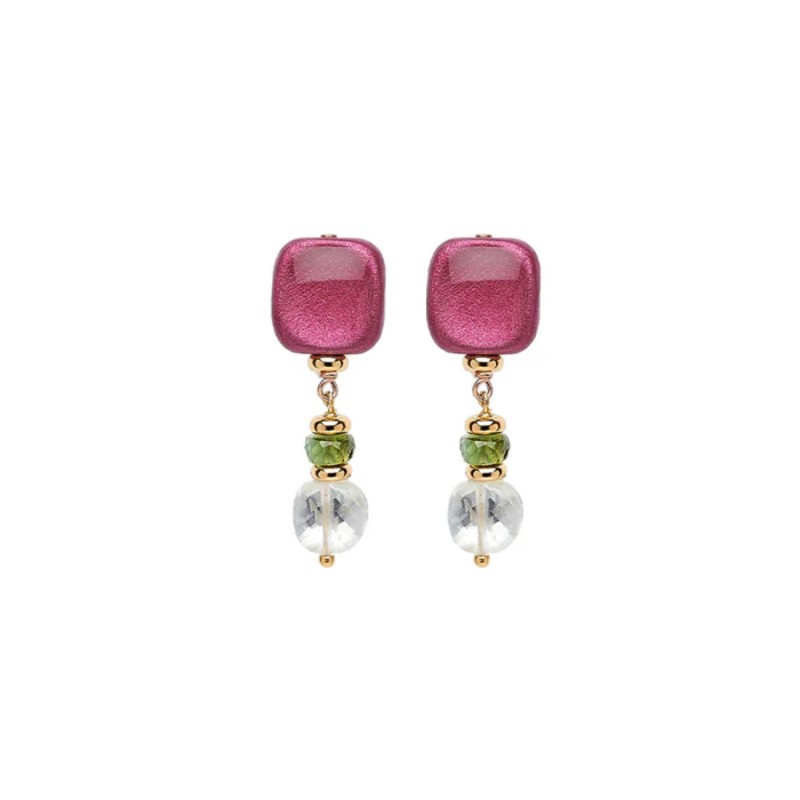 Orecchini in argento Rosso Prezioso MINI MIGNON | De Wrachien Gioielli Orecchini in argento Rosso Prezioso MINI MIGNON | De Wrachien Gioielli