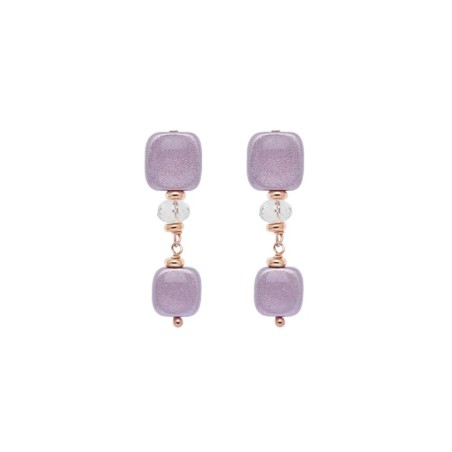 Orecchini in argento Rosso Prezioso MIGNON | De Wrachien Gioielli