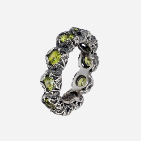 Anello Maria e Luisa in argento | De Wrachien Gioielli