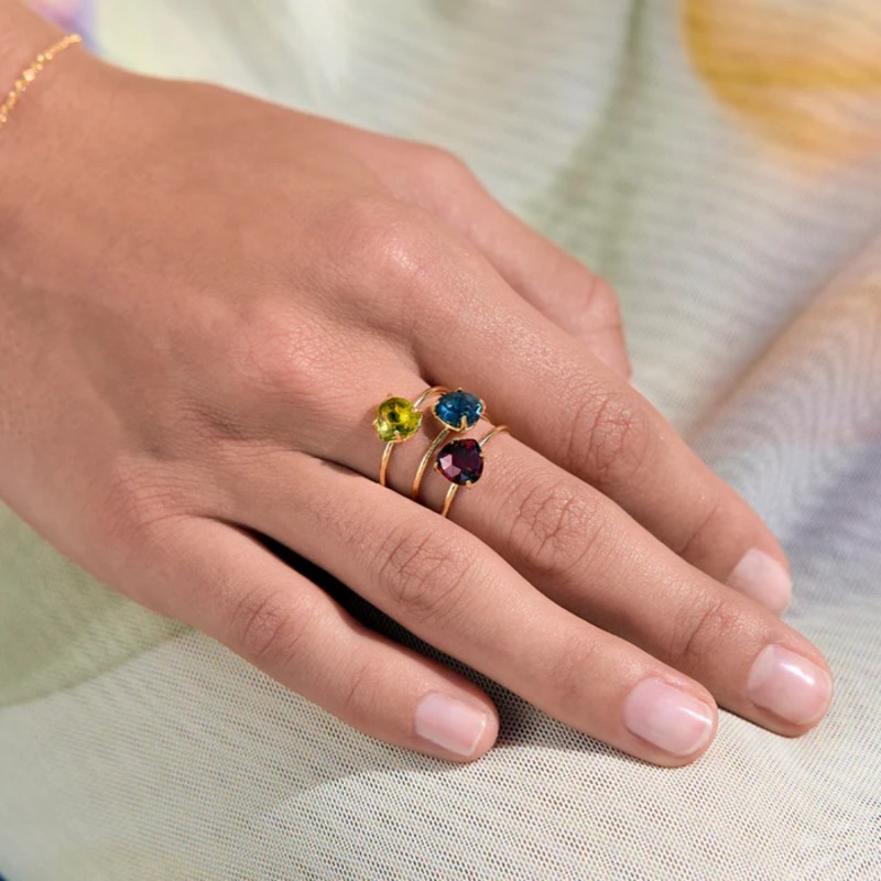 Anello in oro Rosso Prezioso SEMINO D'AMORE | De Wrachien Gioielli Anello in oro Rosso Prezioso SEMINO D'AMORE | De Wrachien Gioielli