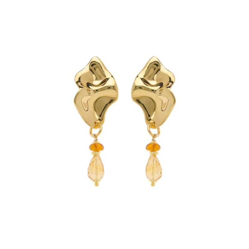 Orecchini in argento Rosso Prezioso COURAGE| De Wrachien Gioielli