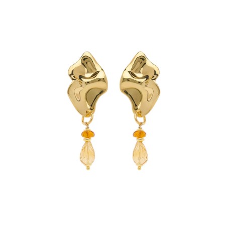 Orecchini in argento Rosso Prezioso COURAGE| De Wrachien Gioielli