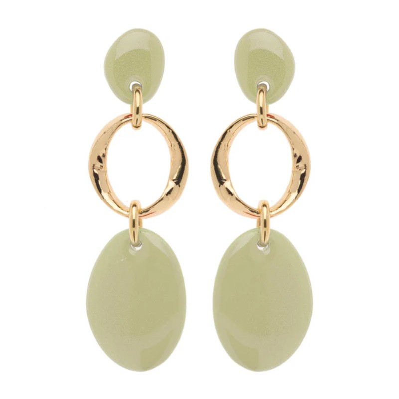 Orecchini in argento Rosso Prezioso SESAMO | De Wrachien Gioielli